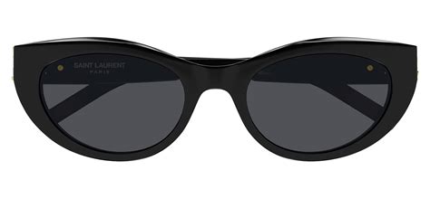 ysl 115|Saint Laurent Slm115 Black/Grey Lenses .